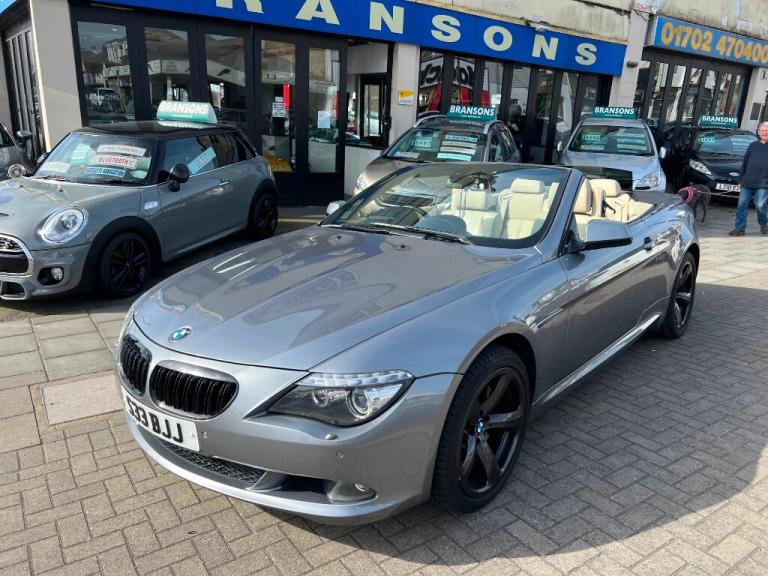 2010 BMW 6 Series 630i Sport 2dr Auto [2010] CONVERTIBLE PETROL Automatic