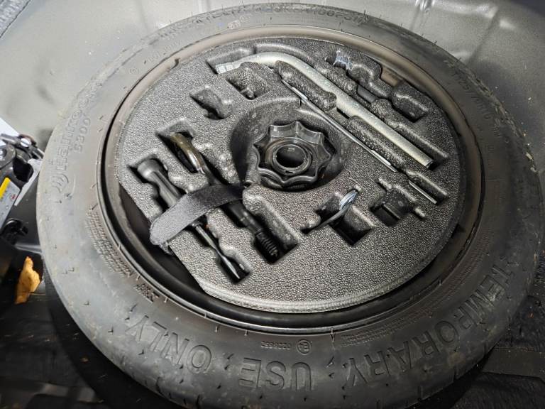 Audi A3 Saloon 2018 Spare Wheel