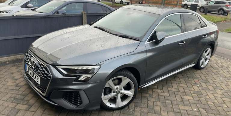 2020 Audi A3 35 TFSI S Line 4dr S Tronic [Comfort+Sound] Saloon Automatic