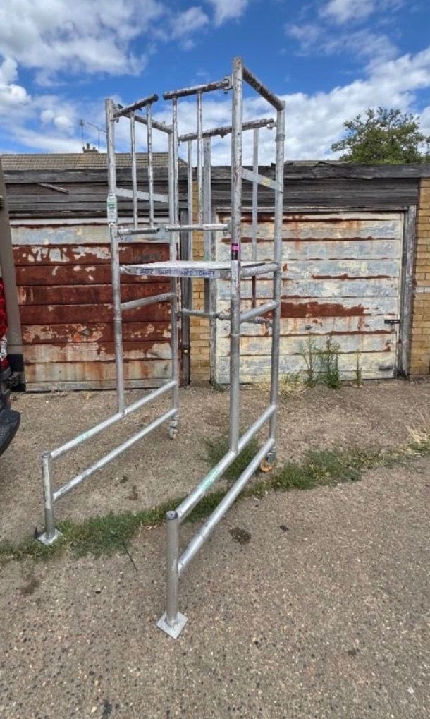 Aluminium Scaffolding Tower - Fair Condition