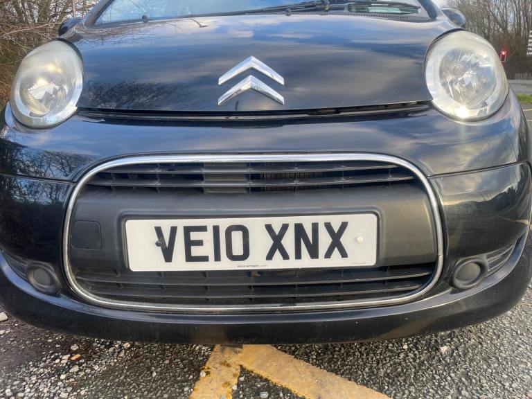 CITROEN C1 1.0 VTR+ 10 REG BLACK 5 DOOR 60063 MILES MOT JUNE 25TH 2026 TAX £20 LOW INSURANCE 60+MPG 