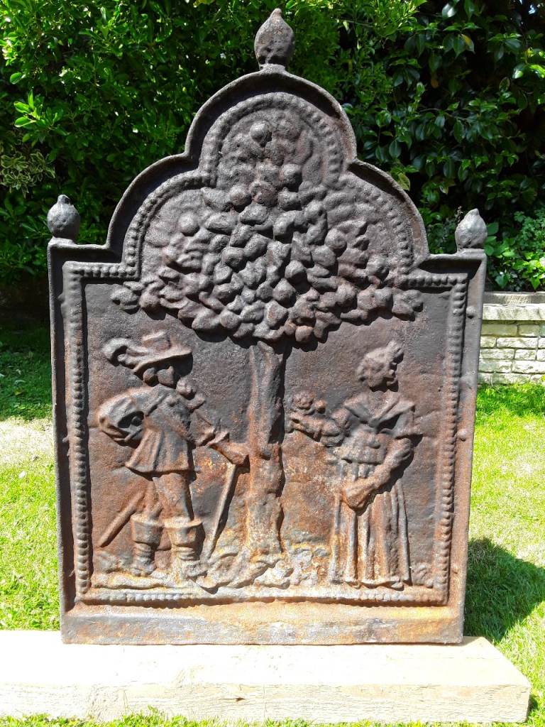 Cast Iron back plate