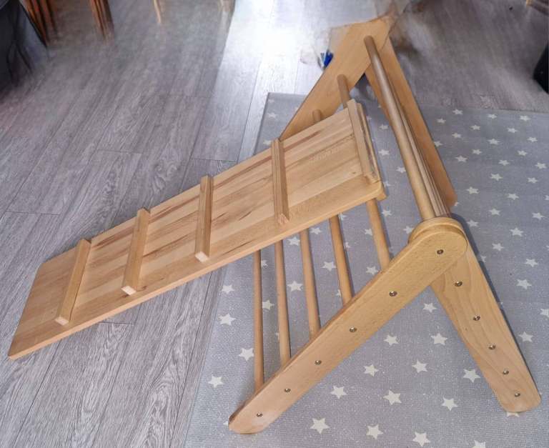 Montessori Pickler Triangle Ladder/Slide Climbing Frame. Excellent Condition