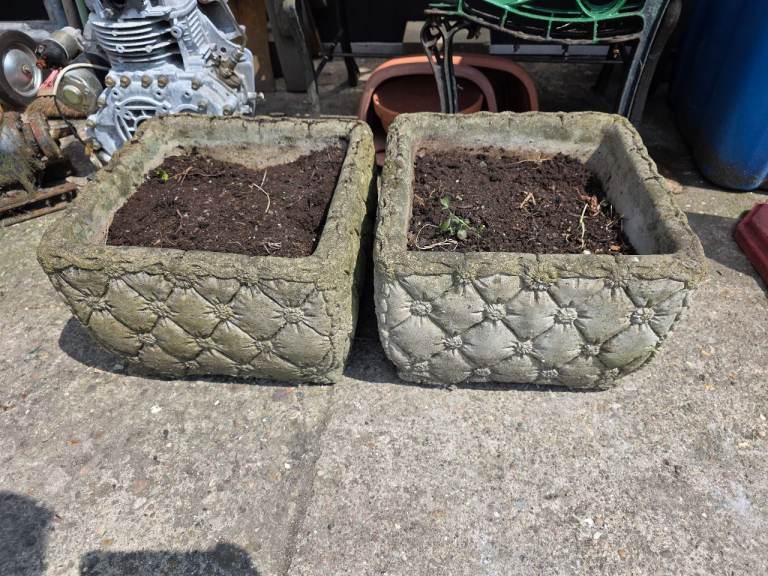 Garden planters, Ornaments etc. PLEASE READ LISTING 