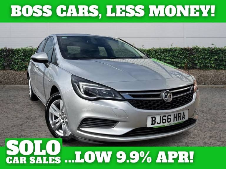 2016 Vauxhall Astra 1.4T 16V 150 Design 5dr Auto HATCHBACK PETROL Automatic