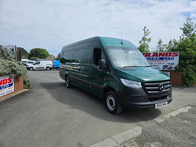 2022 ON 22 PLATE MERCEDES BENZ SPRINTER 315 CDI XLONG PROGRESSIVE 5 METER ULEZ 