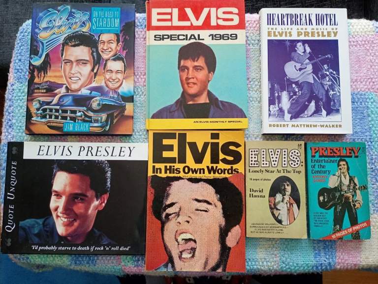Elvis Presley books collection
