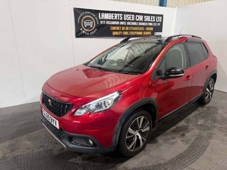 2019 Peugeot 2008 1.2 PureTech 110 GT Line 5dr [6 Speed] HATCHBACK Petrol Manual