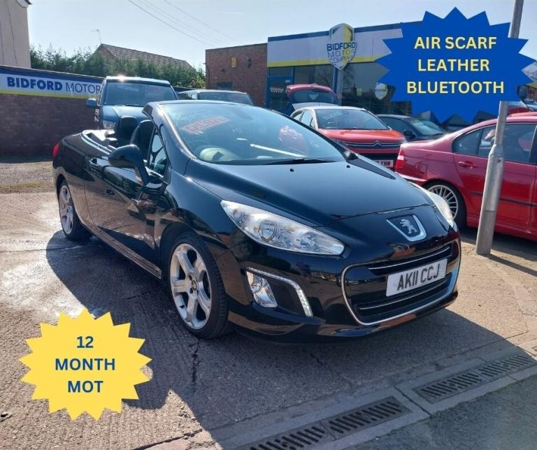 2011 Peugeot 308 2.0 HDi 163 Allure 2dr CONVERTIBLE Diesel Manual