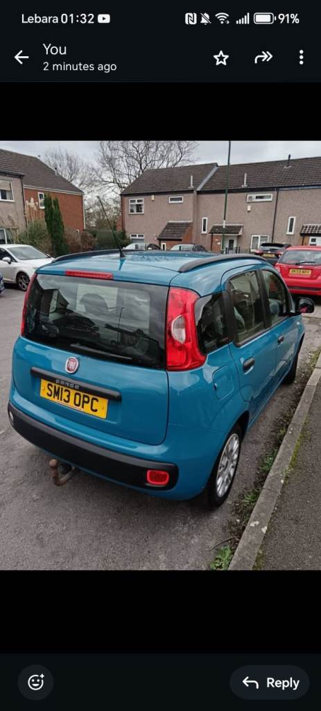 Fiat, PANDA, Hatchback, 2013, Manual, 1242 (cc), 5 doors