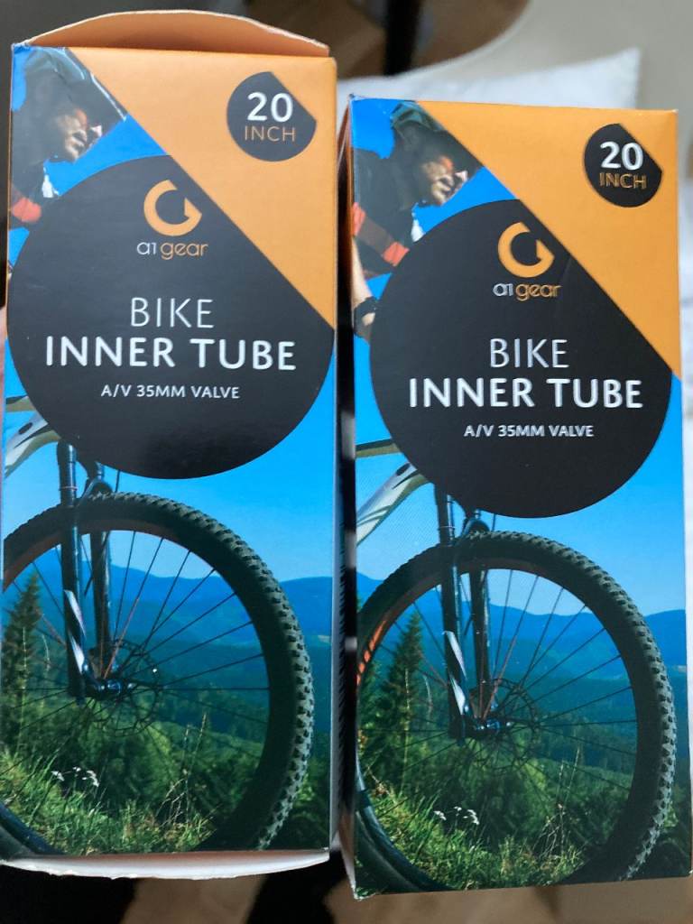 New at-gear 20 Inch Bike Inner Tubes (Pair)