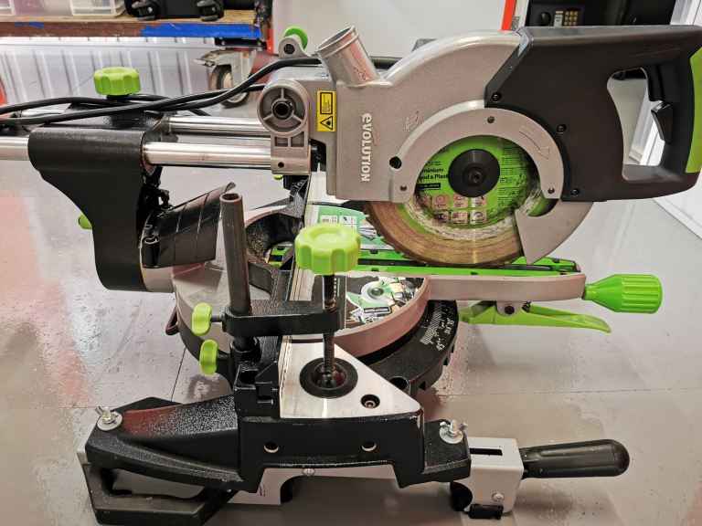 Evolution Rage Mitre Saw – Good Condition