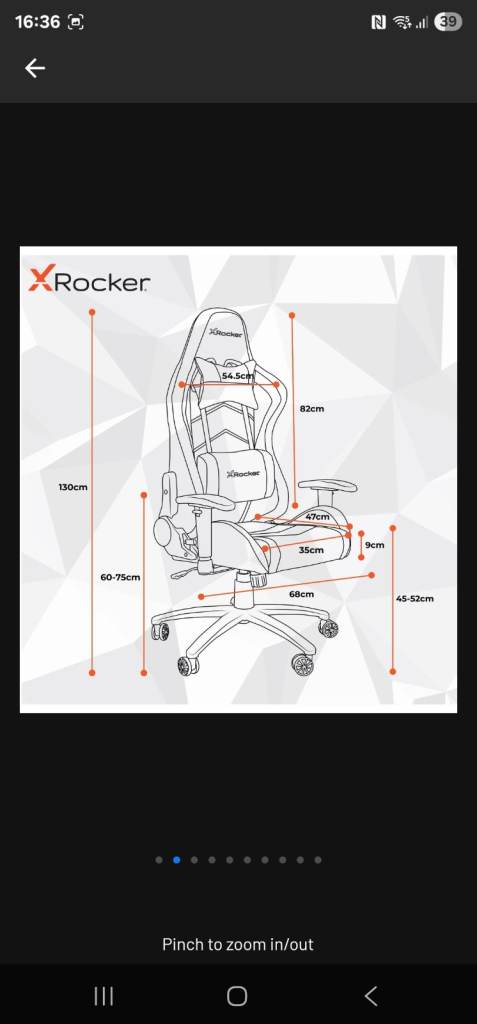 X rocker gaming chair