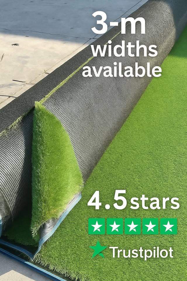 Premium 40mm Artificial Grass BESPOKE SIZING