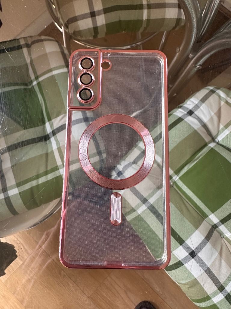 Case with MagSafe Silicon For Samsung Galaxy S21 Plus