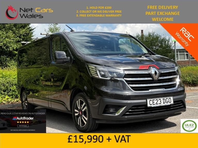 2023 Renault Trafic dCi 150 3T1 H1 Van Red Edition Auto PANEL VAN Diesel Automatic