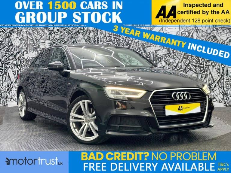 2017 Audi A3 1.5 TFSI CoD S line Saloon 4dr Petrol Manual Euro 6 (s/s) (150 ps) Saloon Petrol Manual