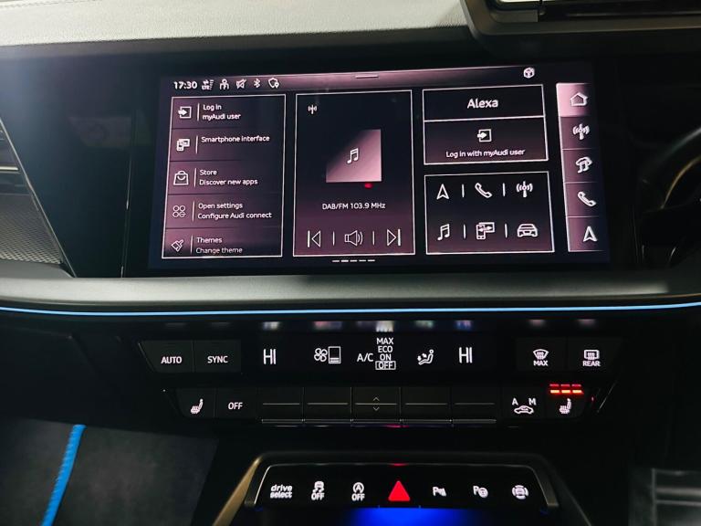 2024 Audi A3 1.5 TFSI 30 S line S Tronic Euro 6 (s/s) 4dr SALOON Petrol Automatic