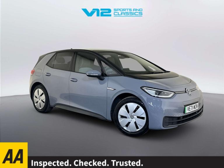 2022 Volkswagen ID.3 Pro Performance 58kWh Family Hatchback 5dr Electric Auto (204 ps) Hatchback ...