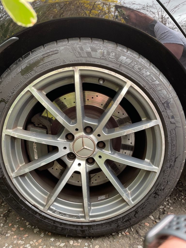 Mercedes AMG c63 wheel