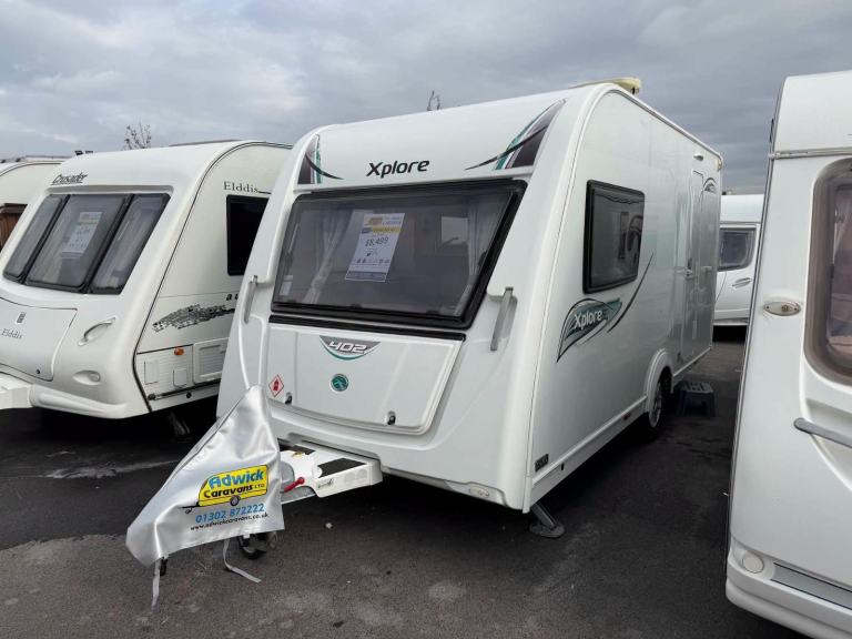 Elddis Xplore 402 Rear Washroom 