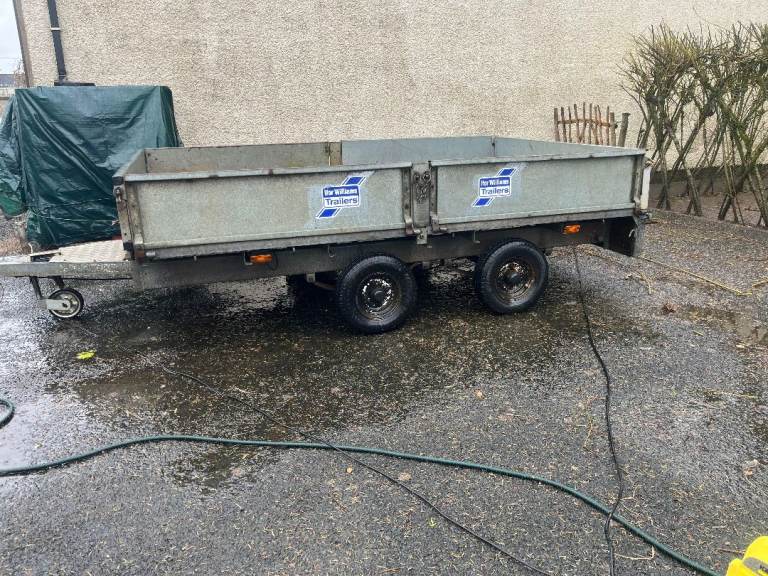 Ifor Williams LM105 trailer 10 x 6'6 drop sides