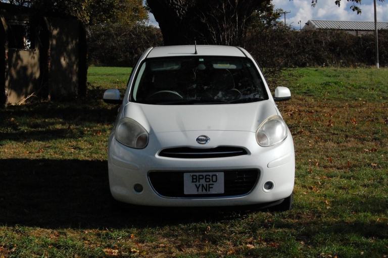 NISSAN MICRA MARCH White Auto Petrol 2010