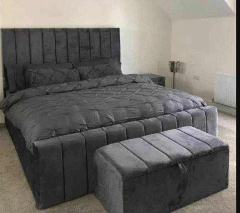 Double Bed With Quality Mattress And Free Home Delivery Inbox For Price