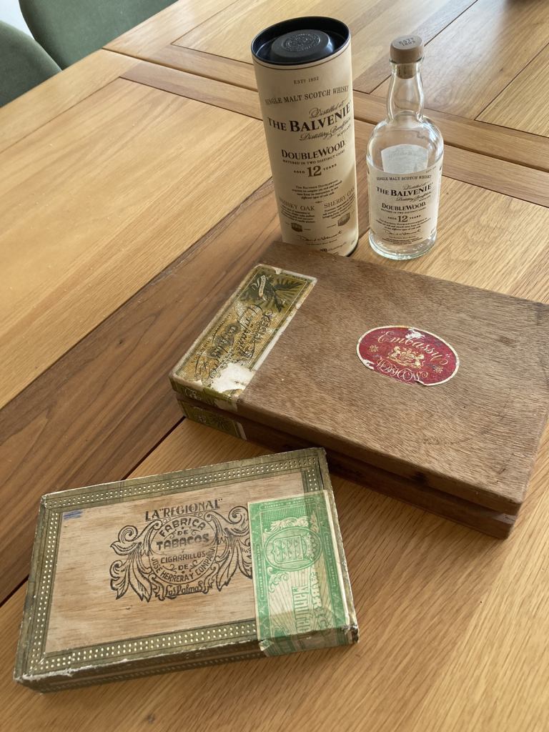 Collectible cigar boxes 