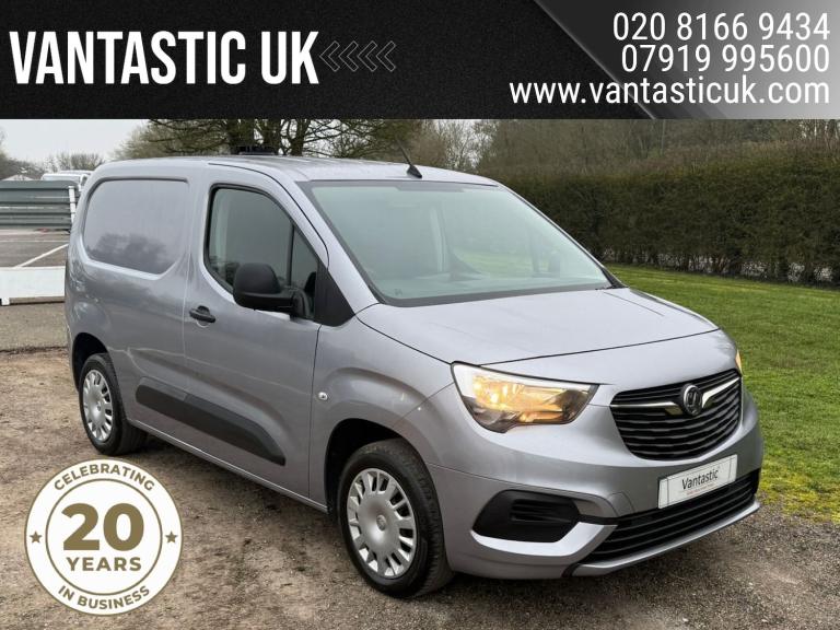 69 VAUXHALL COMBO CARGO 2000 1.5 TURBO D 100 BHP SORTIVE A/C EURO 6 ULEZ