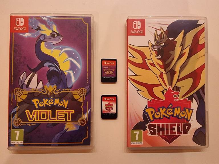 Pokemon Violet & Pokemon Shield (Nintendo Switch)
