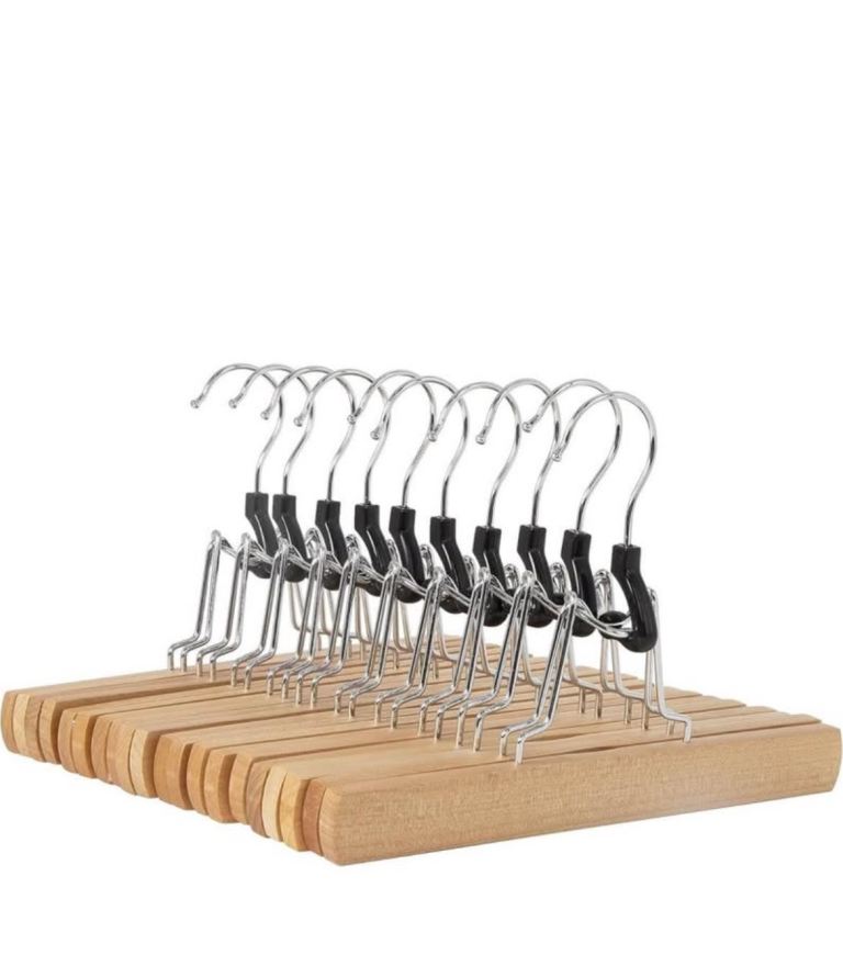 Ikea wooden hangers 