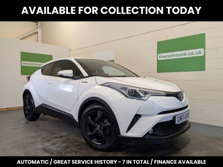 2017 Toyota C-HR 1.8 VVT-h Icon CVT Euro 6 (s/s) 5dr HATCHBACK Petrol/Electric Hybrid Automatic