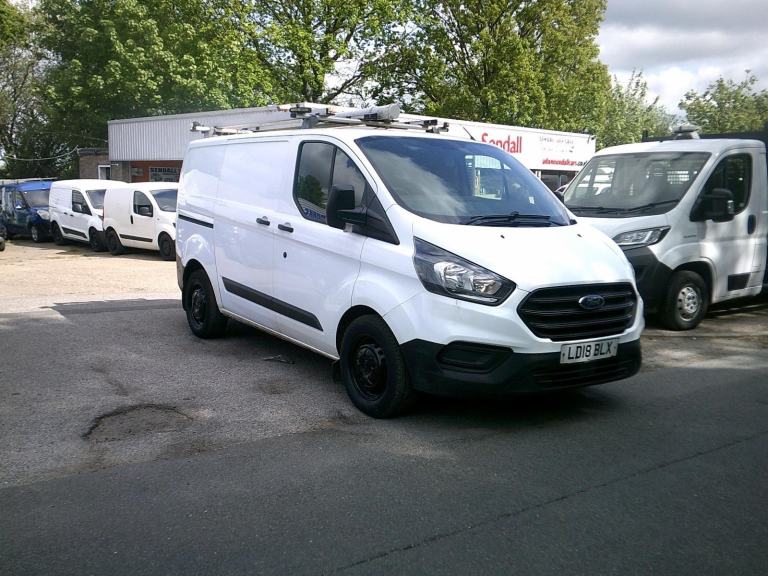 Ford Transit Custom 2.0 TDCi,2018,18 REG,WHITE,ONLY 71k,NEW BELT,1 OWNER VAN