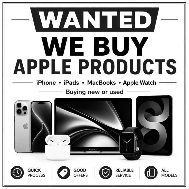WANTED APPLE IPHONE 16 IPHONE AIR 17 PRO MAX 15 PRO 14 PLUS 13 2TB 1TB 256GB 128GB