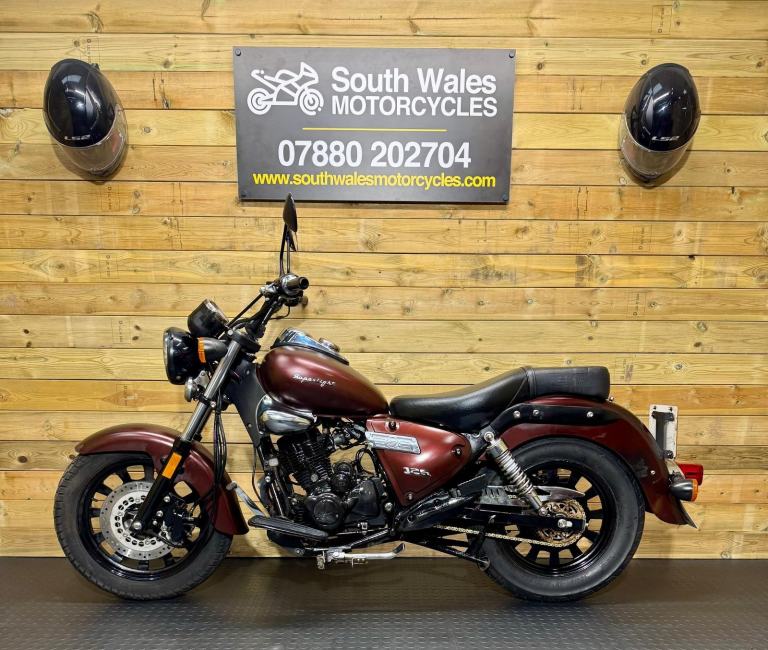 Keeway Superlight 125cc / 2020 model / covered 23.9k miles 