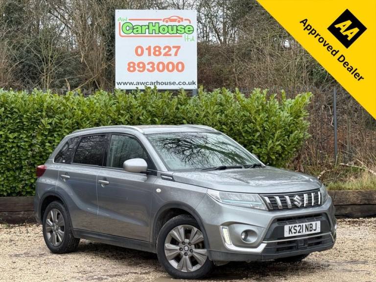 2021 21 SUZUKI VITARA 1.4 BOOSTERJET MHEV SZ-T SUV 5DR PETROL HYBRID MANUAL EURO