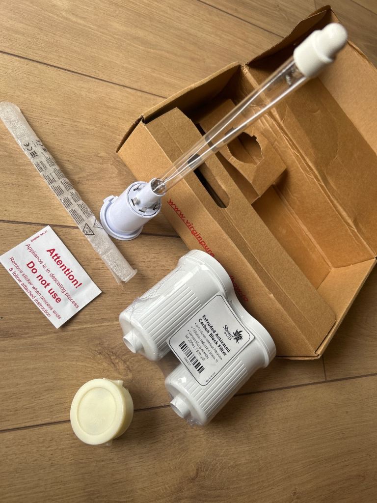 Virgin Pure Strauss T6 Water Filter, UV Lamp & Descale Pod Full Service Pack