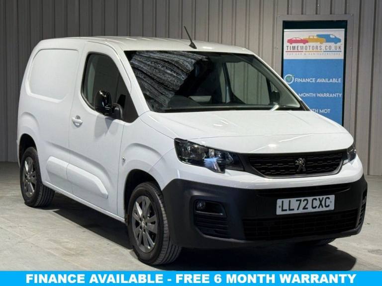 2022 72 PEUGEOT PARTNER 1.5 BLUEHDI 1000 ASPHALT PREMIUM STANDARD PANEL VAN 5DR 