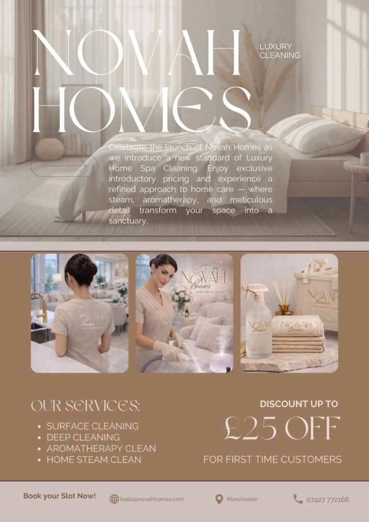 Luxury Cleaning Service - Manchester & Surrounding Areas 