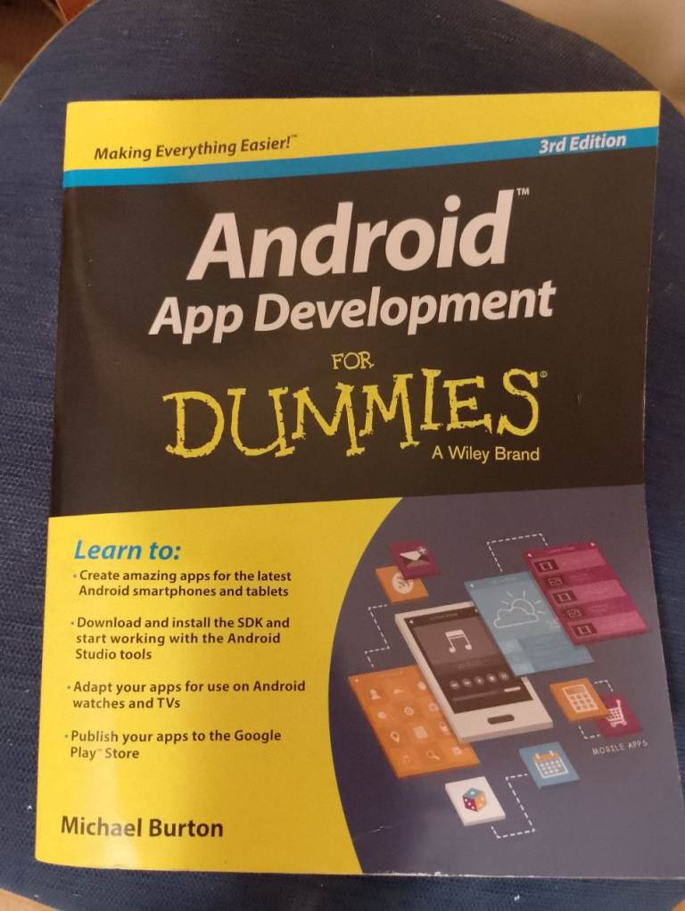 Five Computer software books - incl Python, Android, VB