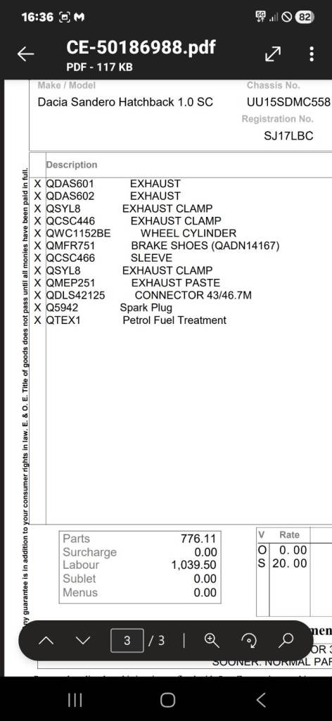 Dacia, SANDERO, Hatchback, 2017, Manual, 998 (cc), 5 doors