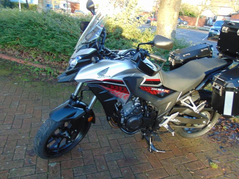 Honda CB500 XA-J 2019 Adventure Tourer fully spect loaded with extras low miles 