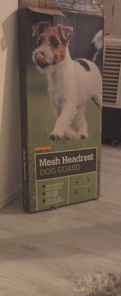 Halfords Mesh Headrest Dog Guard