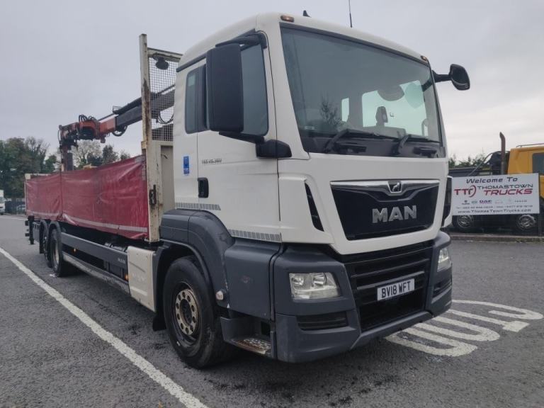 2018 MAN TGS 26.360 6X2 Block Truck 