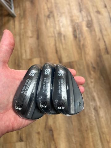 TaylorMade ウェッジ3本セット 50° 54° 58° Set of 3 NEW Taylormade Milled Grind 5 Black Golf Wedges 50, 54