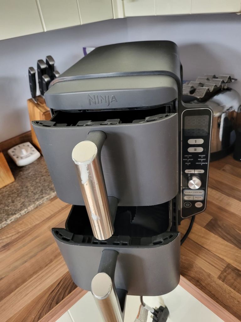 Ninja stacked XL air fryer good working order 