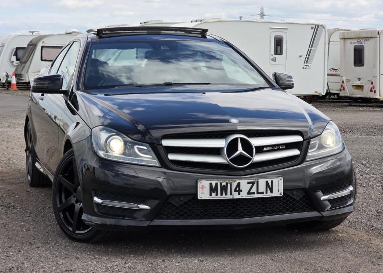 2014 Mercedes-Benz C Class C220 CDI AMG Sport Edition 2dr Auto [Premium Plus] Pan Roof COUPE Dies...