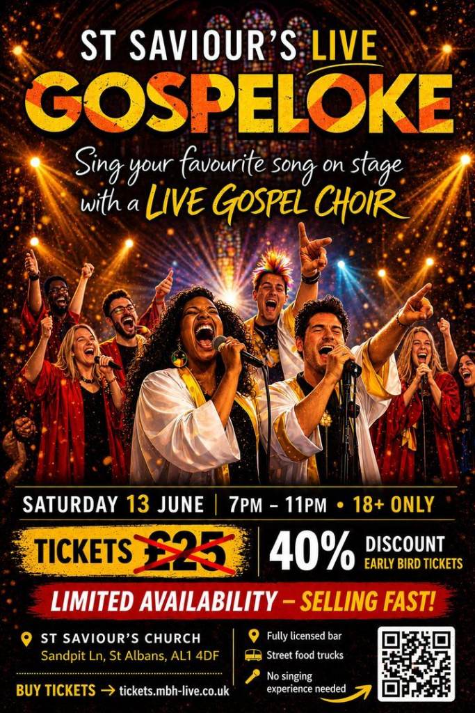 ST SAVIOURS LIVE - GOSPELOKE