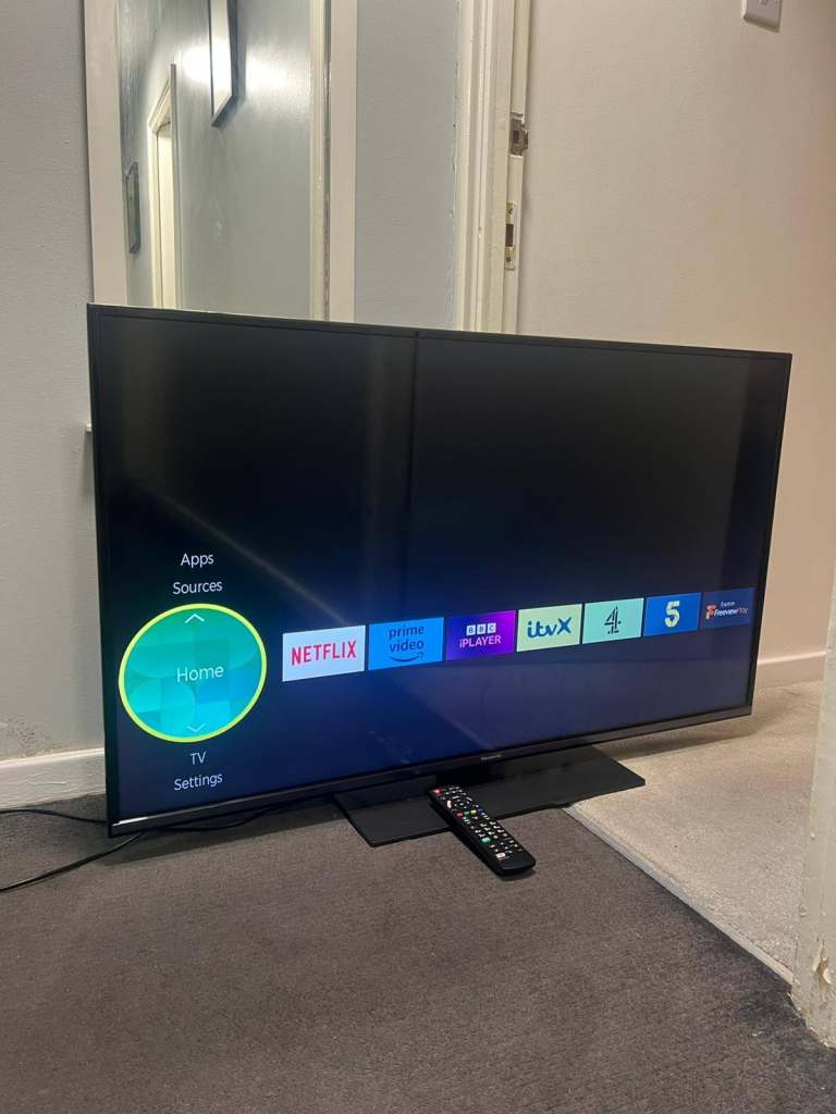 Panasonic 50" 4k UHD Smart TV with Remote – Good Condition